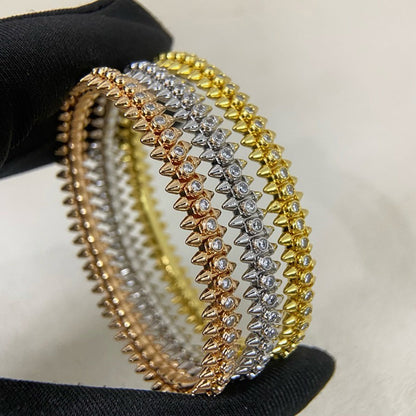 [⭐Haelin Jewelry]CLASH  BRACELET 8MM DIAMONDS