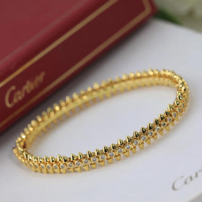[⭐Haelin Jewelry]CLASH  BRACELET 8MM DIAMONDS