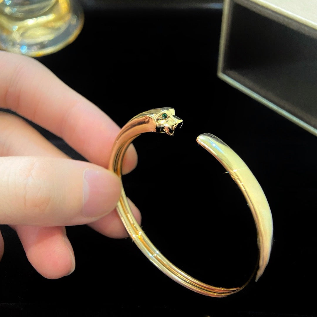 [⭐Haelin Jewelry]PANTHERE OPEN BRACELET