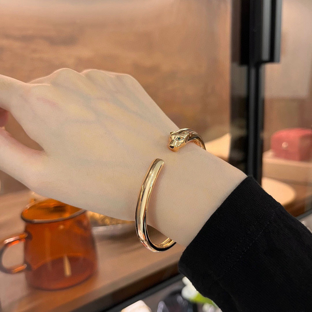 [⭐Haelin Jewelry]PANTHERE OPEN BRACELET