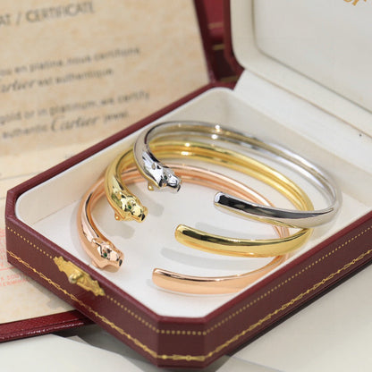 [⭐Haelin Jewelry]PANTHERE OPEN BRACELET