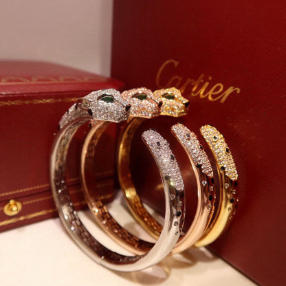 [⭐Haelin Jewelry]PANTHERE BIG BRACELET DIAMONDS