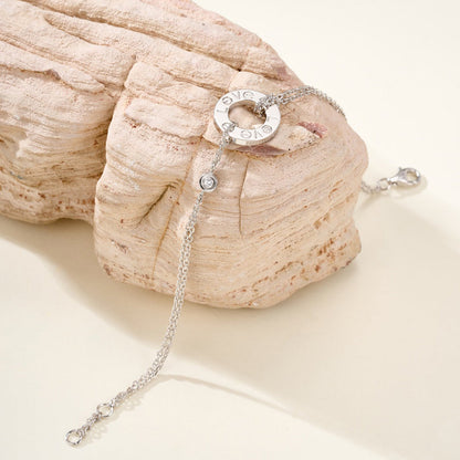 [⭐Haelin Jewelry]LOVE BRACELET 2 DIAMOND