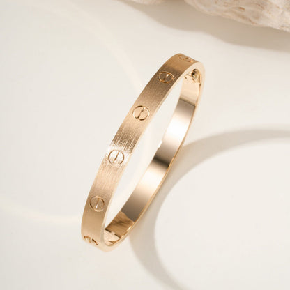[⭐Haelin Jewelry]LOVE BRACELET 6.1MM BRUSHED