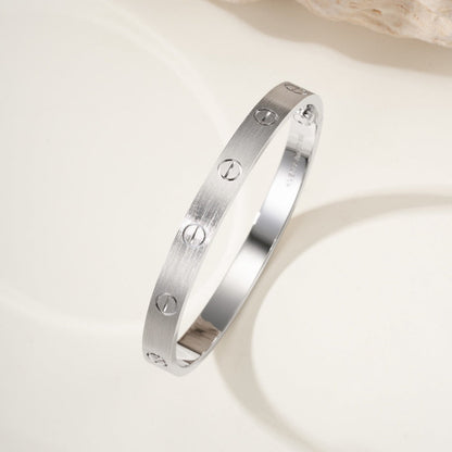 [⭐Haelin Jewelry]LOVE BRACELET 6.1MM BRUSHED