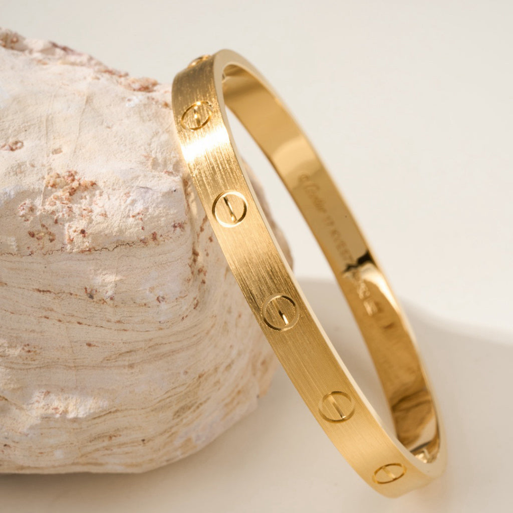 [⭐Haelin Jewelry]LOVE BRACELET 6.1MM BRUSHED