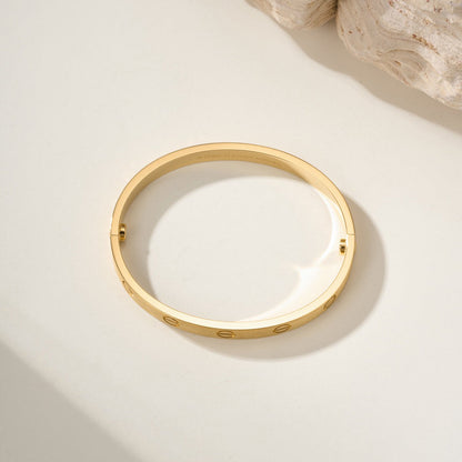 [⭐Haelin Jewelry]LOVE BRACELET 6.1MM BRUSHED