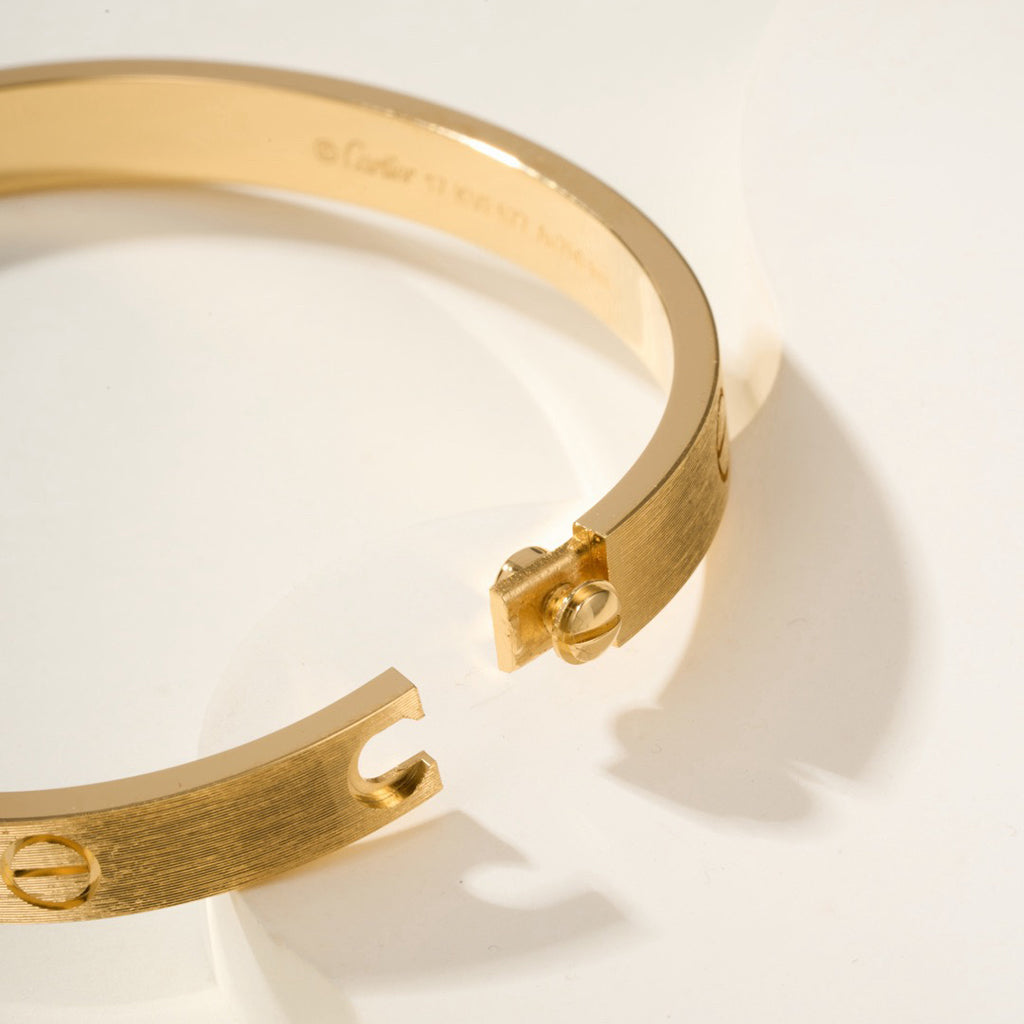 [⭐Haelin Jewelry]LOVE BRACELET 6.1MM BRUSHED