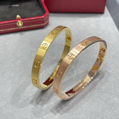 [⭐Haelin Jewelry]LOVE BRACELET 6.1MM BRUSHED