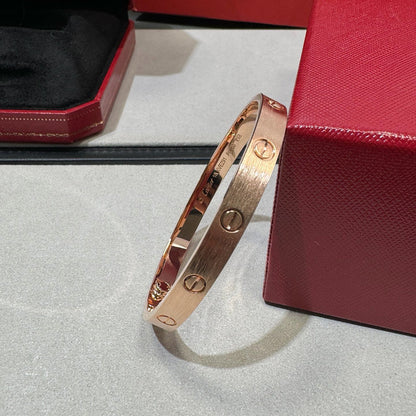 [⭐Haelin Jewelry]LOVE BRACELET 6.1MM BRUSHED