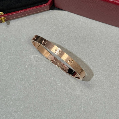[⭐Haelin Jewelry]LOVE BRACELET 6.1MM BRUSHED