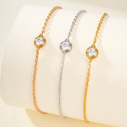 [⭐Haelin Jewelry]DAMOUR BRACELET 1 DIAMOND