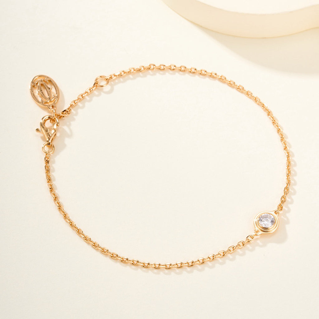 [⭐Haelin Jewelry]DAMOUR BRACELET 1 DIAMOND