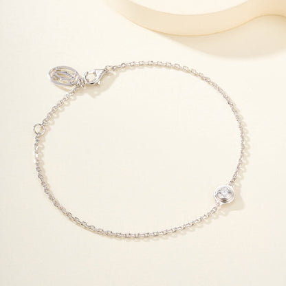 [⭐Haelin Jewelry]DAMOUR BRACELET 1 DIAMOND