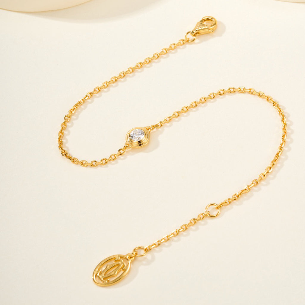 [⭐Haelin Jewelry]DAMOUR BRACELET 1 DIAMOND