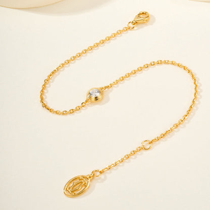 [⭐Haelin Jewelry]DAMOUR BRACELET 1 DIAMOND