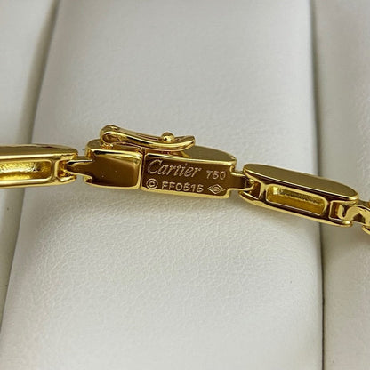 [⭐Haelin Jewelry]PANTHERE HALF DIAMOND ON CHAIN BRACELET