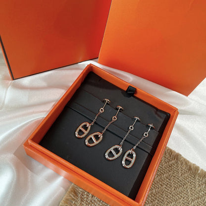 [⭐Haelin Jewelry]CHAINE TASSEL EARRINGS