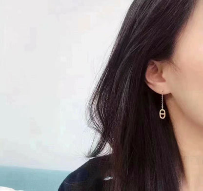 [⭐Haelin Jewelry]CHAINE TASSEL EARRINGS