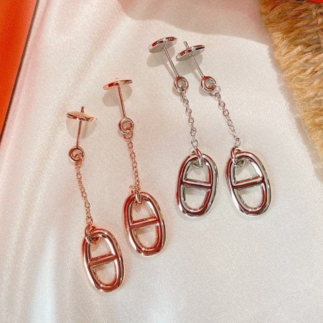 [⭐Haelin Jewelry]CHAINE TASSEL EARRINGS