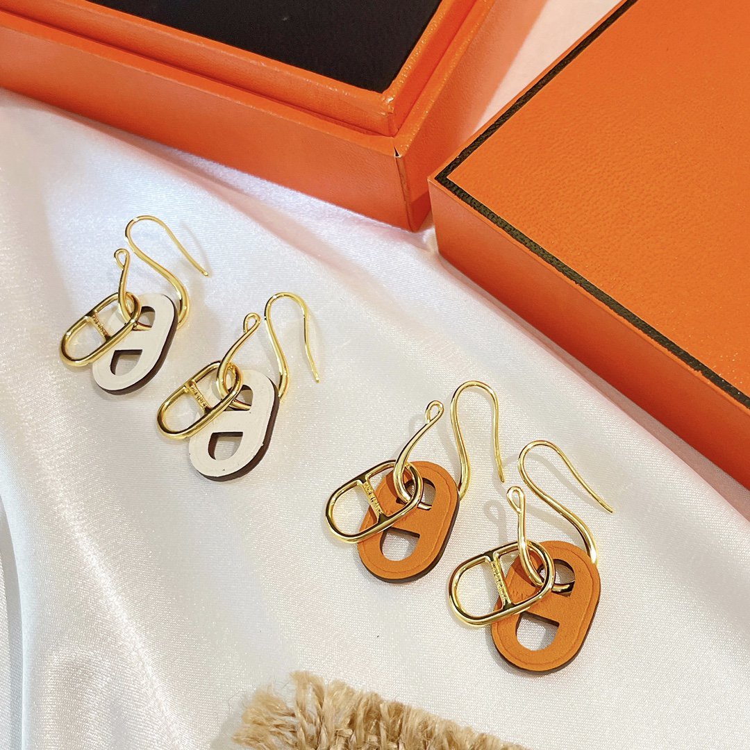 [⭐Haelin Jewelry]HM O'MAILLON GOLD EARRINGS