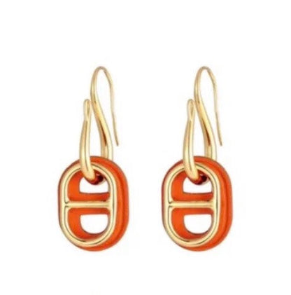 [⭐Haelin Jewelry]HM O'MAILLON GOLD EARRINGS