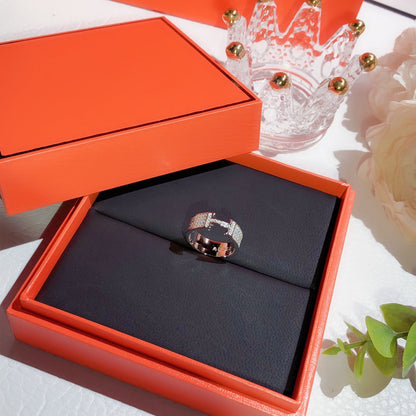 [⭐Haelin Jewelry]H RING FULL DIAMOND