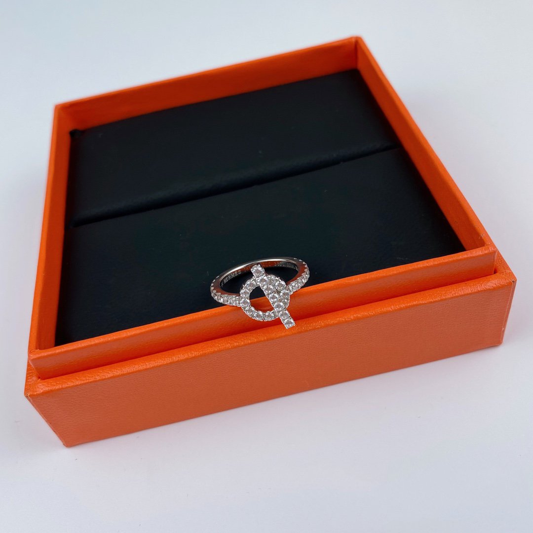 [⭐Haelin Jewelry]ECHAPPEE RING SILVER DIAMOND