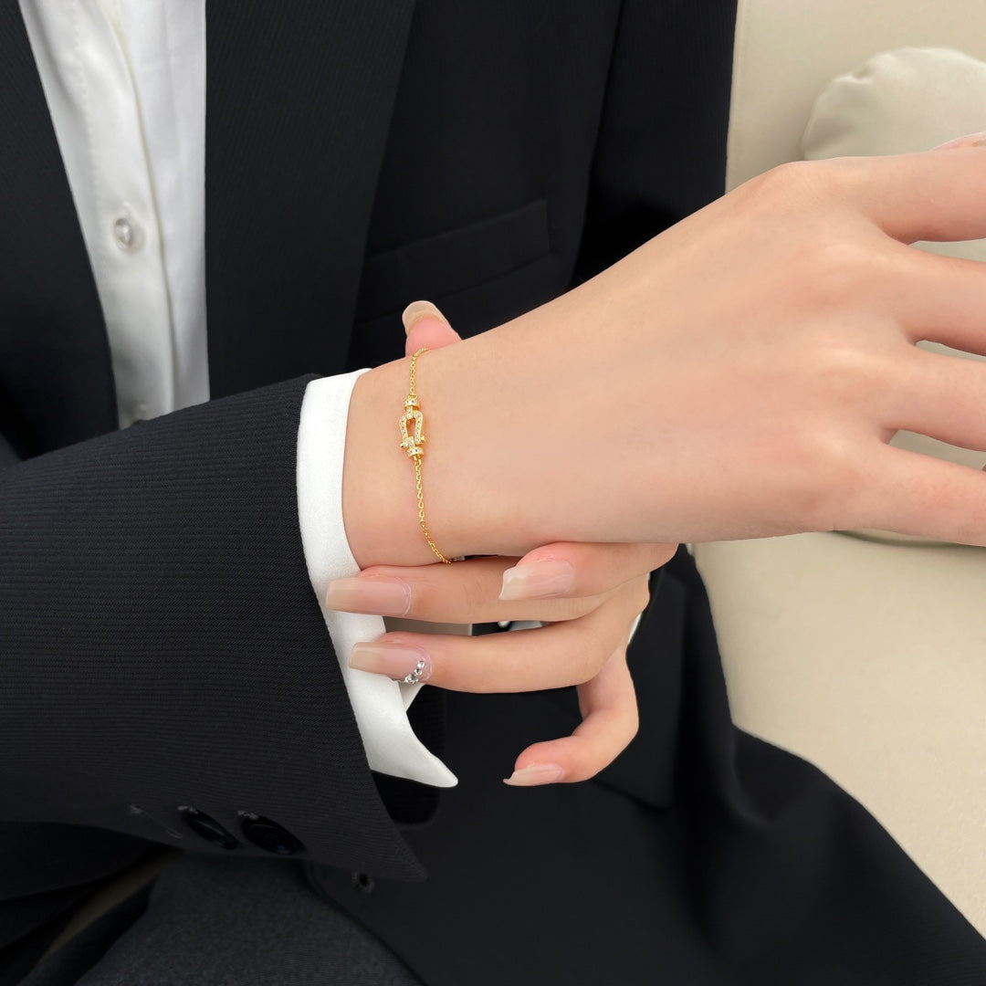 [⭐Haelin Jewelry]FORCE 10 SMALL CHAIN BRACELET