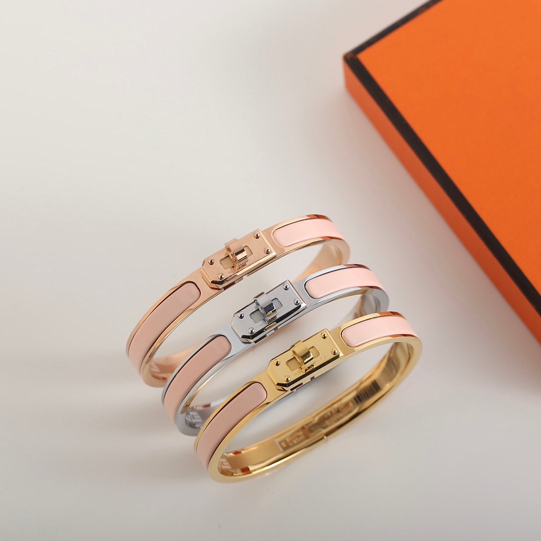 [⭐Haelin Jewelry]HM KELLY LIGHT PINK BRACELET