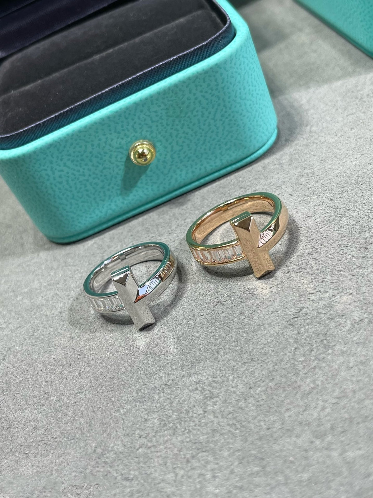 [Haelin Jewelry]T1 WIDE 4.5MM DIAMOND RING