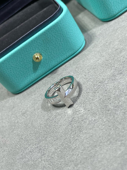 [Haelin Jewelry]T1 WIDE 4.5MM DIAMOND RING