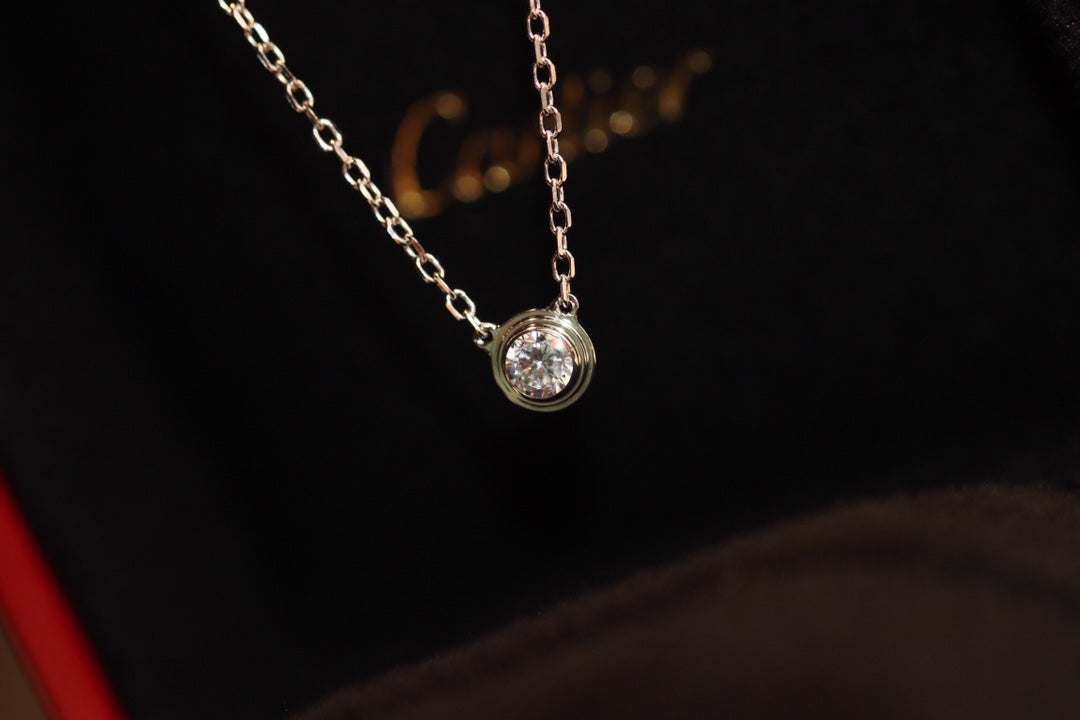 [⭐Haelin Jewelry]DAMOUR DIAMOND NECKLACE