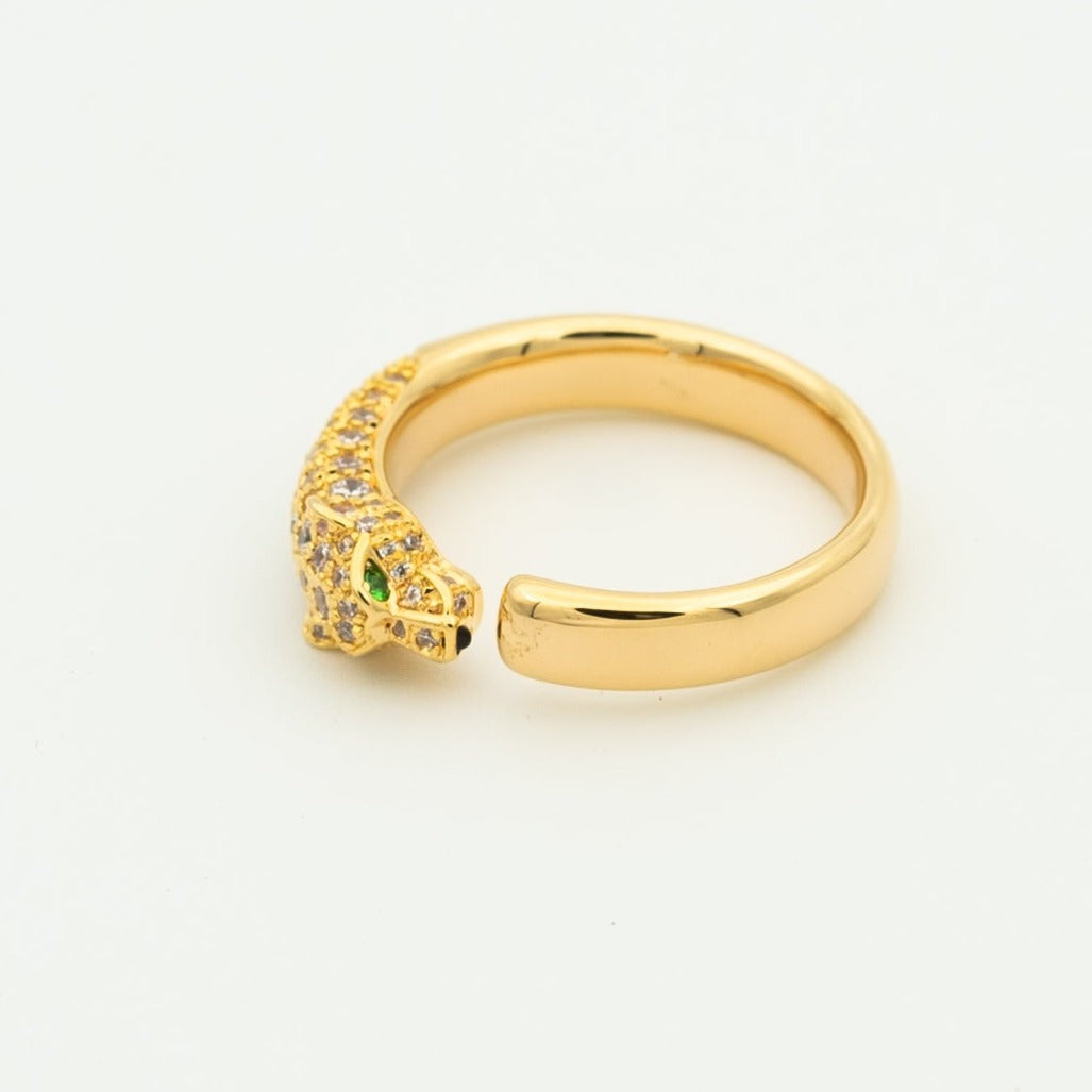 [⭐Haelin Jewelry]PANTHERE RING DIAMOND 7.3MM