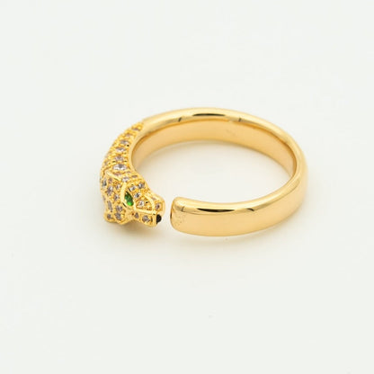 [⭐Haelin Jewelry]PANTHERE RING DIAMOND 7.3MM