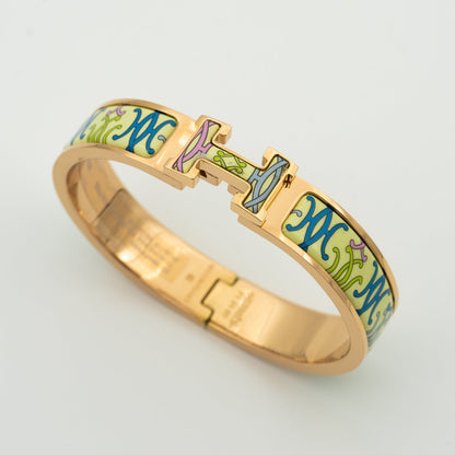 [⭐Haelin Jewelry]H BRACELET BEIGE MULTICOLOR