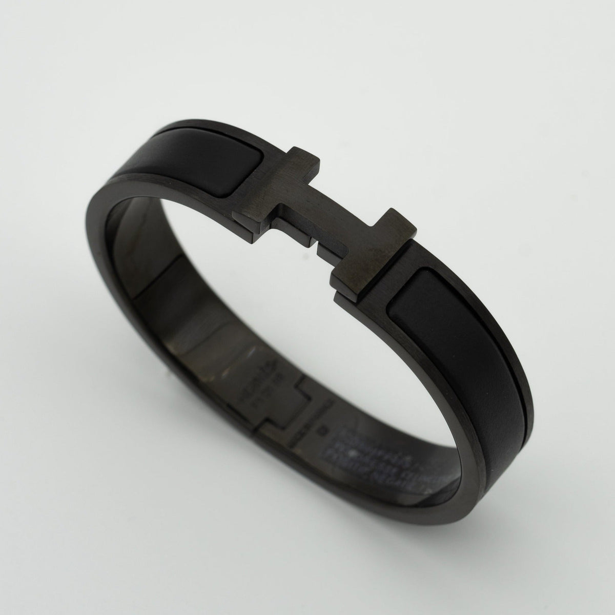 [⭐Haelin Jewelry]H SO BLACK 12MM