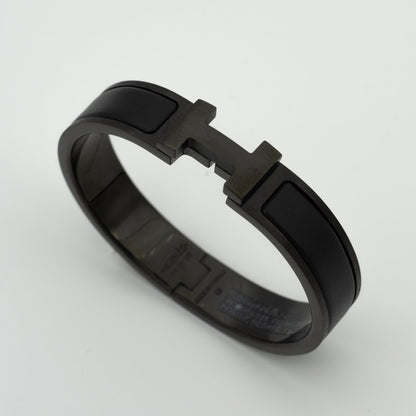 [⭐Haelin Jewelry]H SO BLACK 12MM