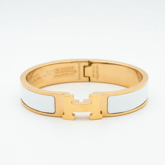 [⭐Haelin Jewelry]H WHITE BRACELET