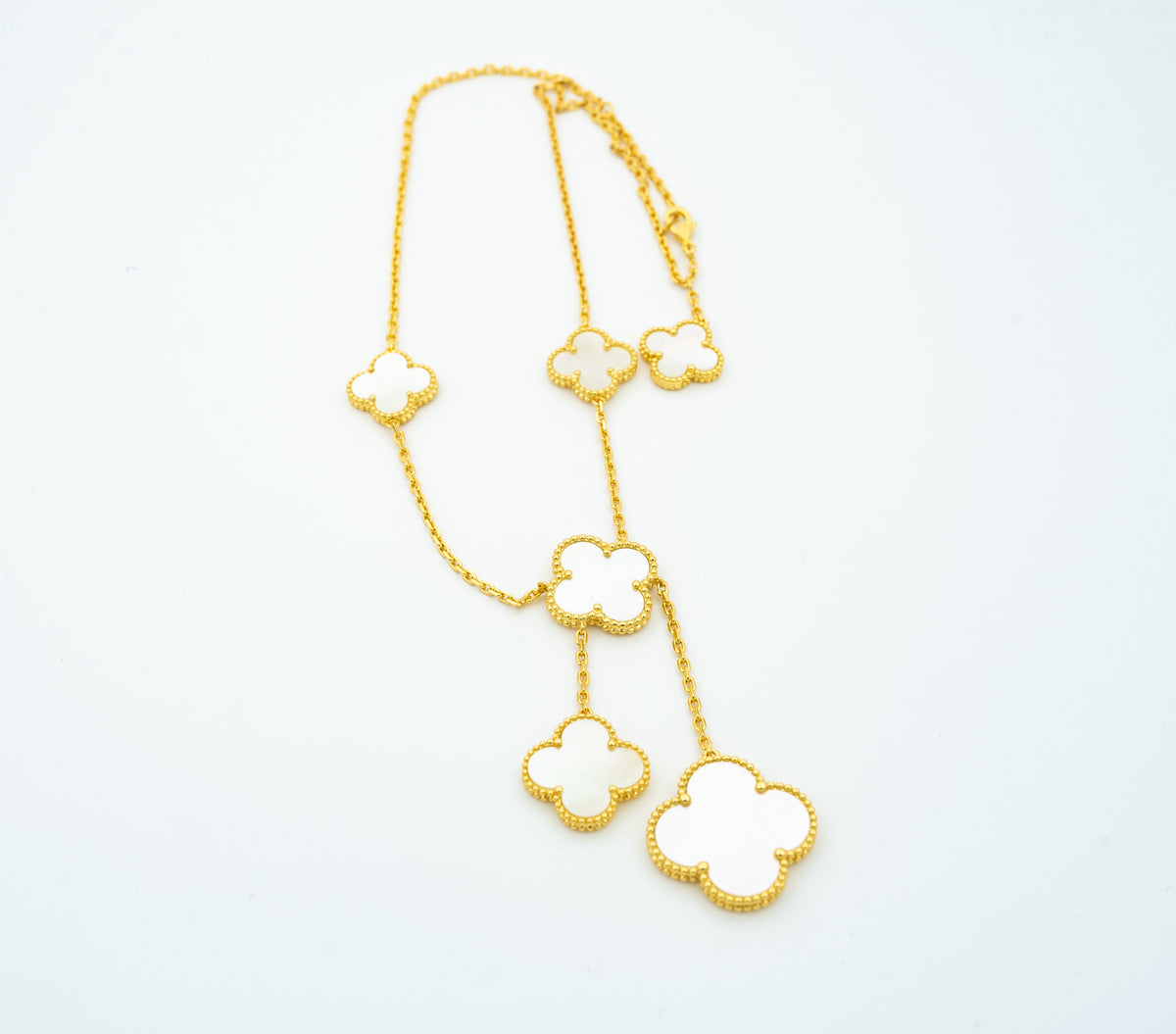[⭐Haelin Jewelry]CLOVER MOTHER OF PEARL NECKLACE 6 MOTIF