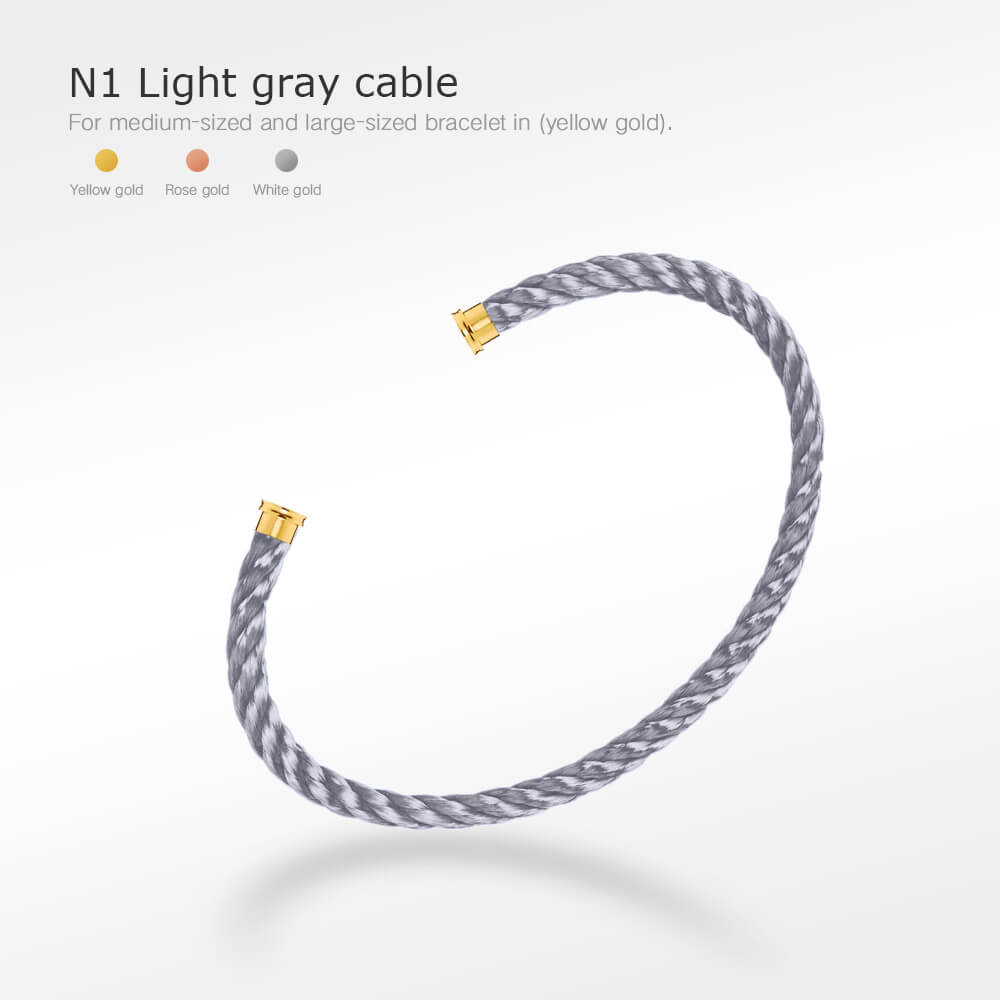 [⭐Haelin Jewelry]FORCE SERIES BRACELET CABLES 50 CHOICES (DIY SELECTION)