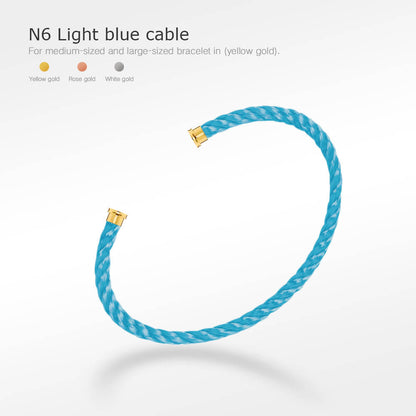 [⭐Haelin Jewelry]FORCE SERIES BRACELET CABLES 50 CHOICES (DIY SELECTION)