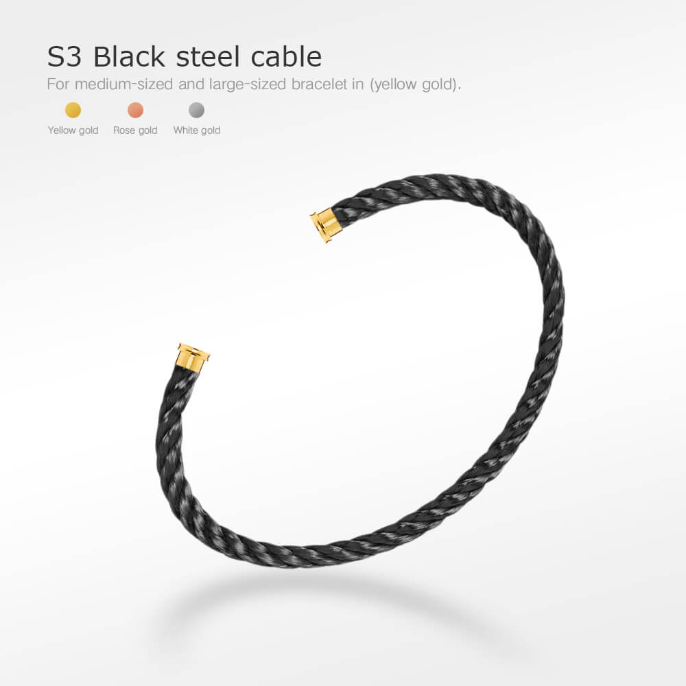 [⭐Haelin Jewelry]FORCE SERIES BRACELET CABLES 50 CHOICES (DIY SELECTION)