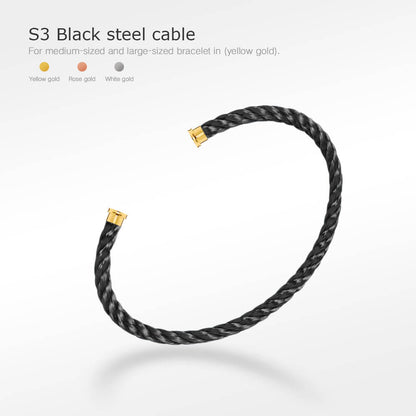[⭐Haelin Jewelry]FORCE SERIES BRACELET CABLES 50 CHOICES (DIY SELECTION)