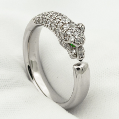 [⭐Haelin Jewelry]PANTHERE RING DIAMOND 7.3MM