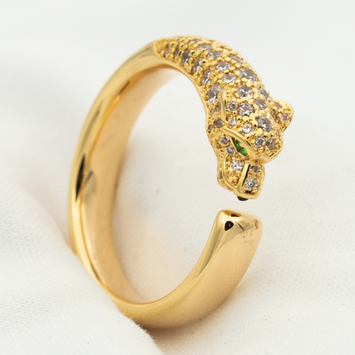 [⭐Haelin Jewelry]PANTHERE RING DIAMOND 7.3MM