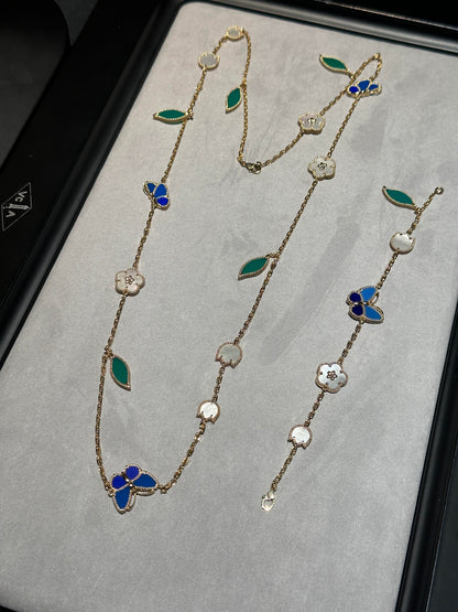 [⭐Haelin Jewelry] 26 NEW CLOVER 15 MOTIFS LUCKY NECKLACE