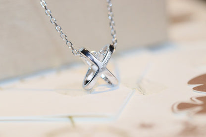 [⭐Haelin Jewelry]JEUX DE DIAMOND NECKLACE