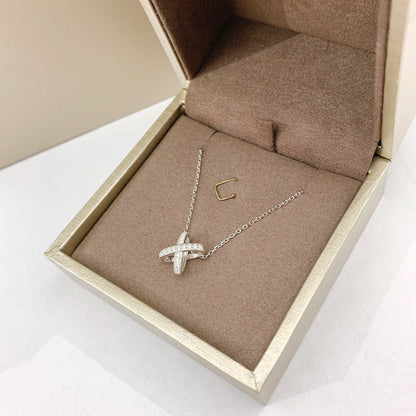 [⭐Haelin Jewelry]JEUX DE DIAMOND NECKLACE