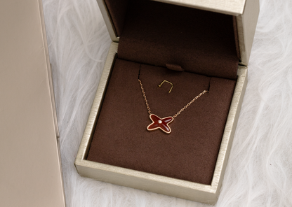 [⭐Haelin Jewelry]JEUX DE NECKLACE 1 DIAMOND